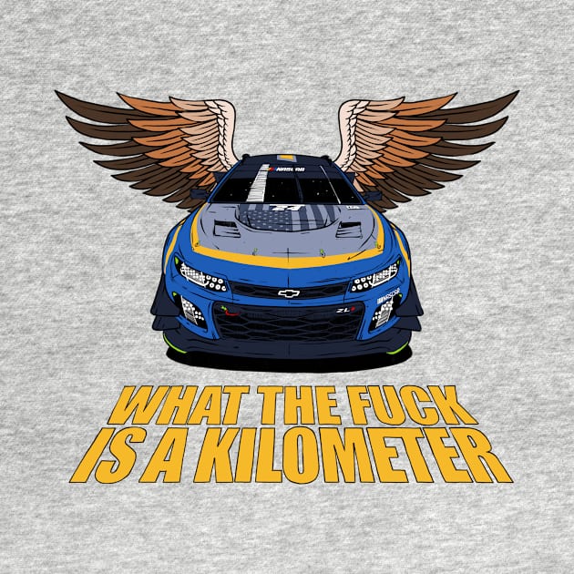 Nascar Camaro WTF is a kilometer ?! by Camille De Bastiani